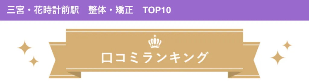 ホットペッパー口コミランキング